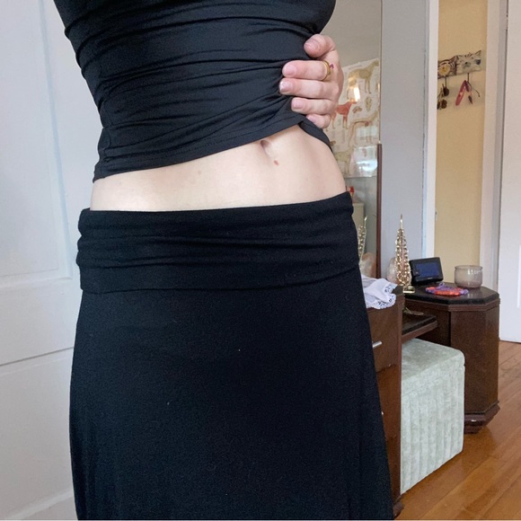 low rise maxi skirt - Picture 3 of 5